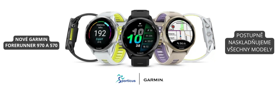Nové Garmin Forerunner 570 a Forerunner 970