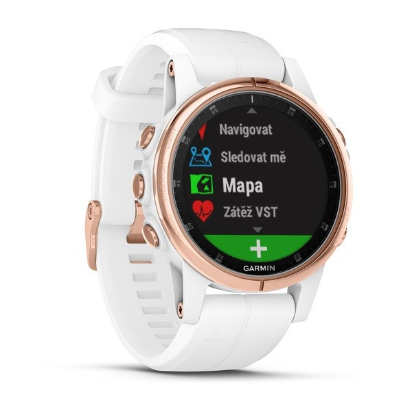 garmin fenix 5s white rose gold