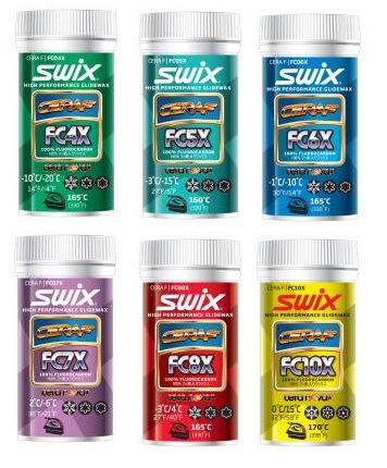 SWIX sada 6x FCX 30 g