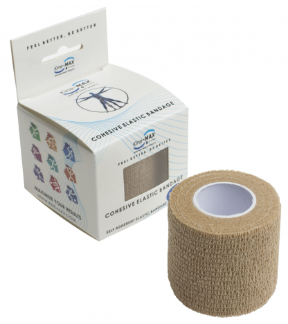 KINEMAX COHESIVE ELASTIC BANDAGE 5 cm tělové