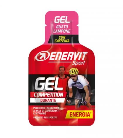 ENERVIT GEL s kofeinem malina 25 ml