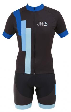JML Echelon pánský set dres s kraťasy modrý