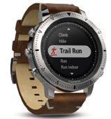 GARMIN FENIX CHRONOS Leather Optic