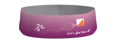 SPORTICUS Speed Headband Purple design Sporticus
