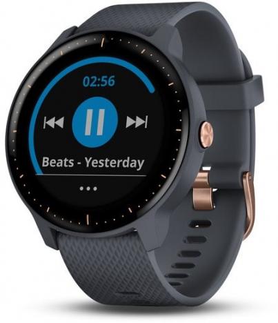 GARMIN VIVOACTIVE 3 Music Optic, Granite Blue band