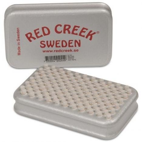 RED CREEK Bílý jemný nylonový kartáč, Racing Silver 044