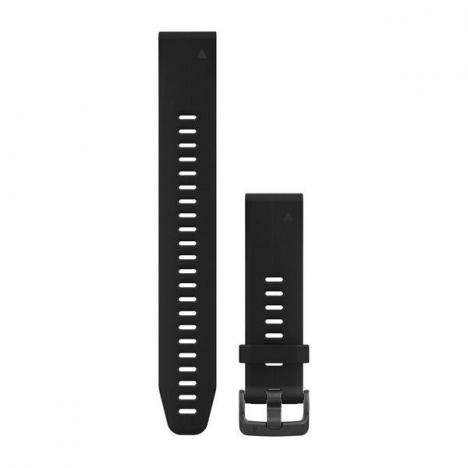 GARMIN Řemínek pro fenix5S Plus - QuickFit 20, dlouhý, černý