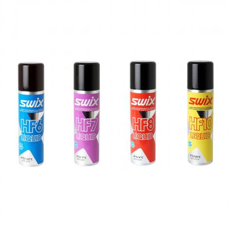 SWIX Sada 4x HFX LIQUID 125 ml