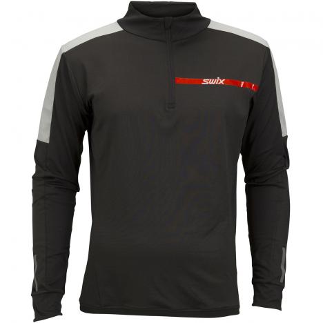 SWIX MIKINA CARBON WICKING NTS s polovičním zipem, pánská 16361.12400