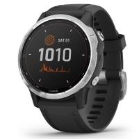 GARMIN FENIX 6S Solar, Silver/Black Band