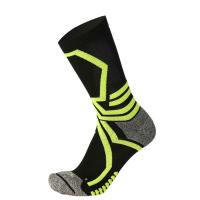 MICO ponožky X-country Medium Nero/Giallo Fluoro