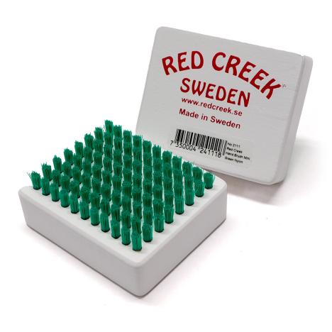 RED CREEK Zelený nylonový kartáč mini 111