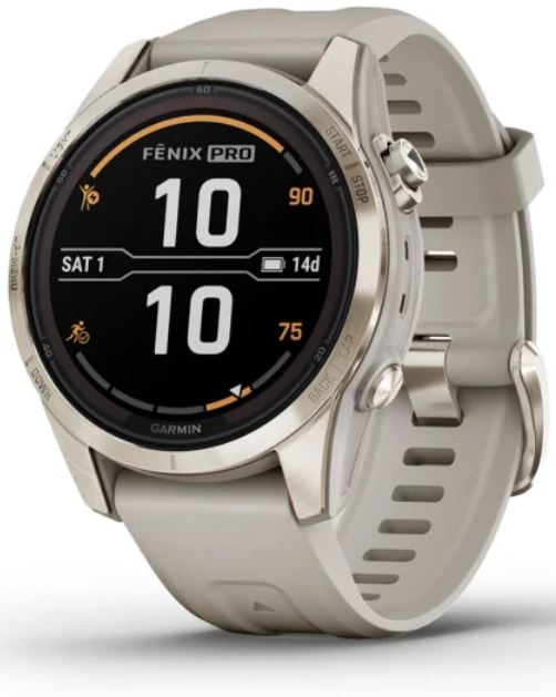 4 Protections Écran Verre Trempé Pour Garmin Fenix 7S/7S Solar | Dureté 9H Anti-Rayures | + Bouchons Silicone