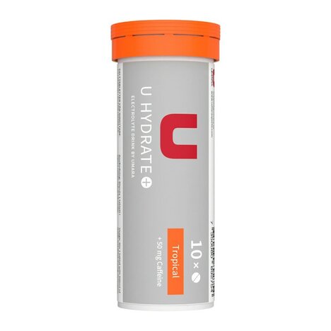 UMARA U HYDRATE šumivé tablety tropické ovoce + kofein 10 tbl