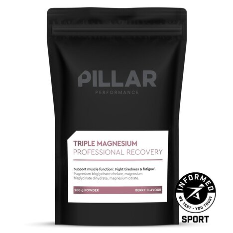 PILLAR PERFORMANCE TRIPLE MAGNESIUM POUCH Berry 200 g