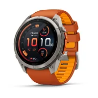 GARMIN FENIX 9 PRO INREACH 51mm AMOLED Titanium / Orange Band 010-04337-01