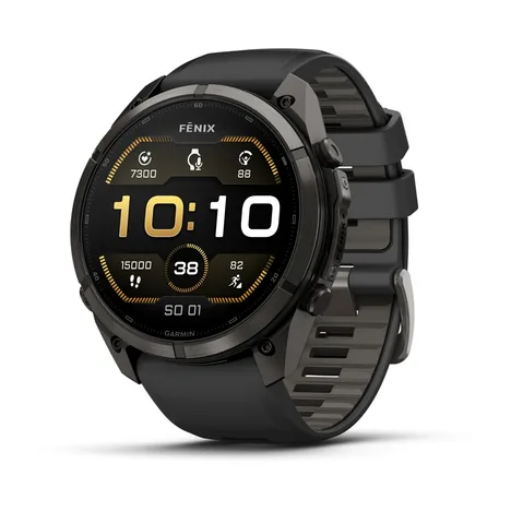 GARMIN FENIX 9 PRO 51mm AMOLED Carbon Gray DLC / Black Band 010-04337-16