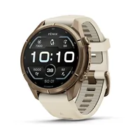 GARMIN FENIX 9 PRO 43mm AMOLED Autumn Gold / Cream Band 010-04335-26