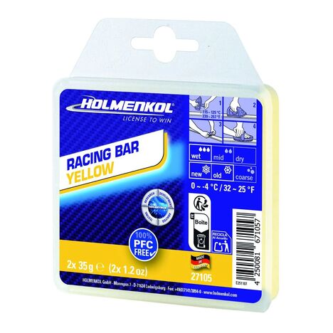HOLMENKOL Racing Bar YELLOW 2x35 g