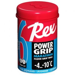 REX PowerGrip Marathon Modrý fluorový vosk, 45 g